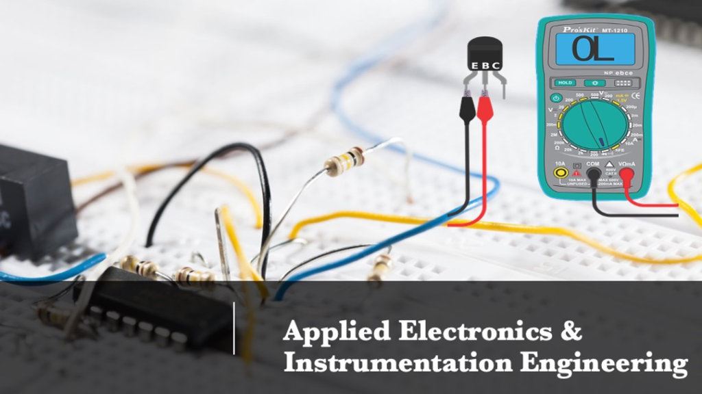 Applied Electronics & Instrumentation Engineering information Image